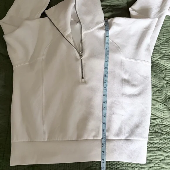 Spanx Air Essentials Half Zip Sweatshirt Small - Picture 7 of 7